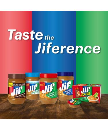 Jif Creamy Peanut Butter Smooth & Creamy Texture No Stir 500g Jars (Pack of 12) Creamy 1 g (Pack of 12) - Buy Online on SooperMarket.com