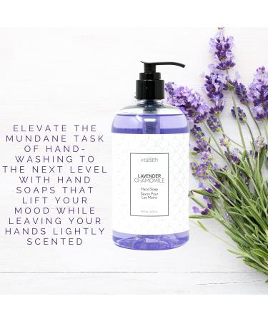 Vitabath Lavender Chamomile Hand Soap Nourishing Aloe & Antioxidants Cruelty-Free Gluten-Free Paraben-Free 16 oz - Buy Online on SooperMarket.com