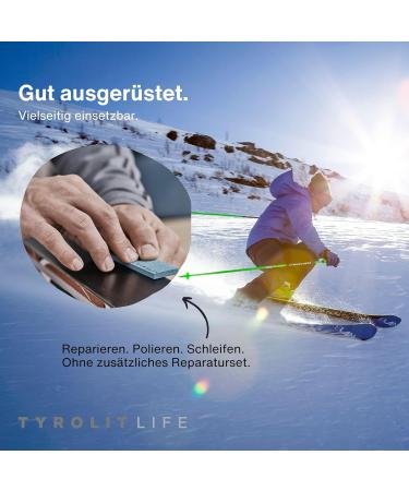 Tyrolit Life Premium Elastic File Set - Ski & Snowboard Edge Grinder for Perfect Tuning - Buy Online on SooperMarket.com