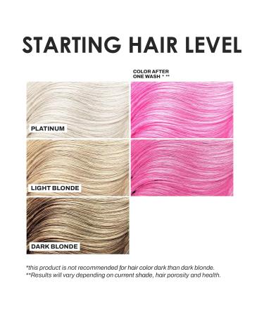 KERACOLOR Kit of 3-in-1 (Cleanse + Conditioner + Color) Light Pink Semi-Permanent Hair Dye and Finishing Hair Spray 10oz - Buy Online on SooperMarket.com