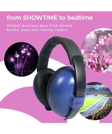 Banz Bubzee Baby Ear Defenders 0-36 Months Navy - Noise Cancelling Baby Headphones - Buy Online on SooperMarket.com