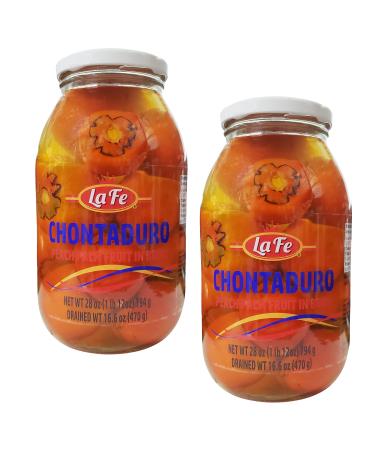 La Fe Chontaduro - Colombian Peach Palm Fruit (2 Pack, Total of 56oz)