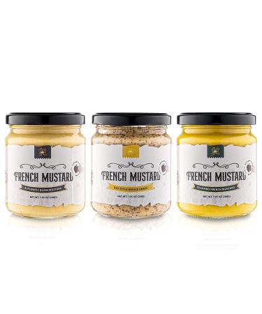 Gourmanity 7.05oz Colombo Mustard - French Gourmet Artisan Mustard (200g) - Buy Online on SooperMarket.com