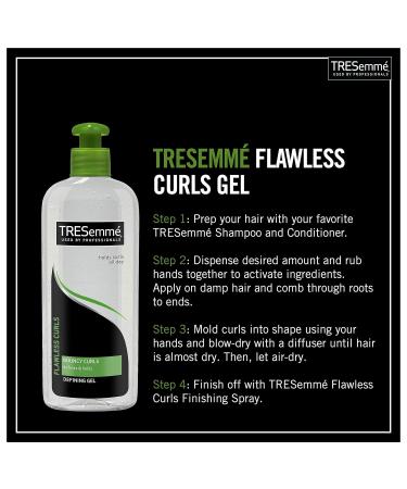 TRESemm Flawless Curls Hair Gel 8oz (Pack of 6) - Define and Enhance Your Curls - Buy Online on SooperMarket.com