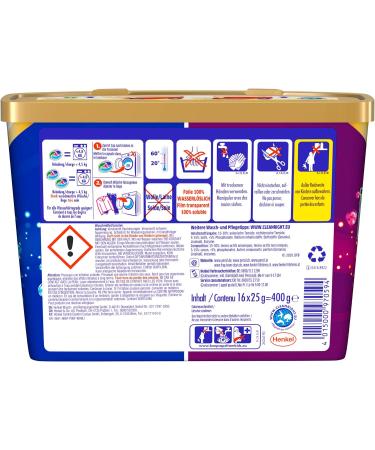 Persil Color 4in1 Discs - 16 Wash Loads | Deep Clean Technology & Long-Lasting Freshness | 400g Color Detergent for Bright Colors - Buy Online on SooperMarket.com