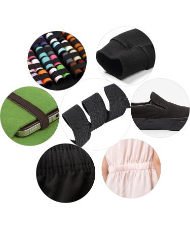 Elastic Band 0.6 x 11 Yards - Black Sewing Elastic Straps for Fabric Waistband - Buy Online on SooperMarket.com