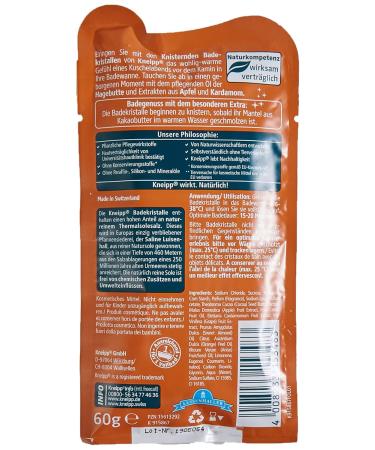 Kneipp Crackling Bath Crystals - Fireplace Crackling 60g | International Shipping Available - Buy Online on SooperMarket.com