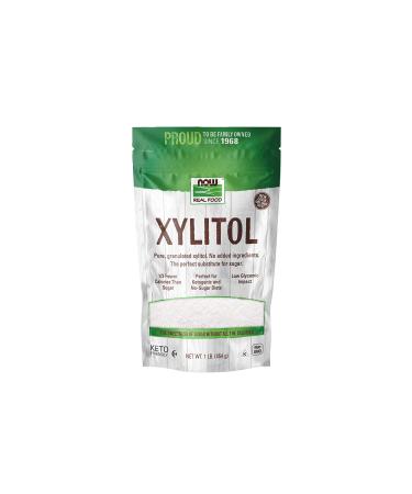 Now Foods Real Food Xylitol 1 lb (454 g)