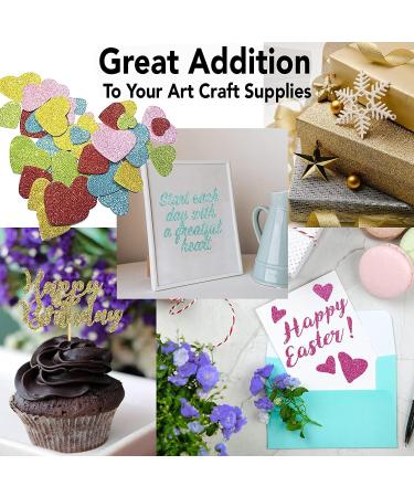 SANZIX Glitter Cardstock Paper - 40 Sheets, 20 Colors, 110lb, A4 Size - Perfect for Cricut, Scrapbooking, DIY Crafts & More! - Buy Online on SooperMarket.com