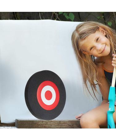 EVA Foam Round Arrow Target for Outdoor Archery Practice (Black) - Buy Online on SooperMarket.com