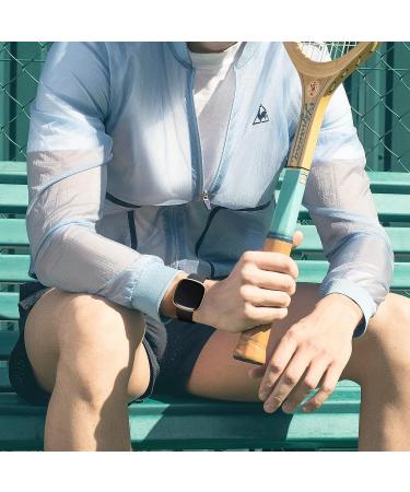 Getino Compatible with Fitbit Sense/ Sense 2 Bands/ Versa 4/ Versa 3 Bands Women Men  Silicone Sport Accessories  Band for Fitbit Sense/ Sense 2/ Versa 4/ Versa 3  Small Black/ Bluegray/ Gray/ White Small 5.8"-7.6" Black/Bluegray/Gray/White - Buy Online on SooperMarket.com