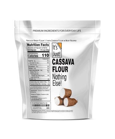 It's Just Cassava Flour 4lb - Real Yucca Root, Non-GMO, Gluten-Free Baking - Buy Online on SooperMarket.com