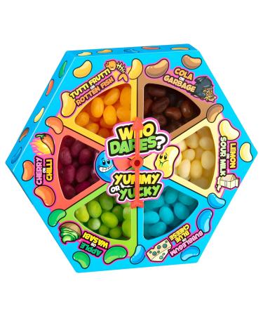 Exciting ZED Candy Double Dares Game 100g Jelly Bean Sweets Spin & Challenge Xmas Party Fun (Pack Of 1)