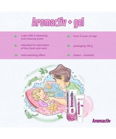 Aromactiv Gel 50g 2 YAERS PLUS - Buy Online on SooperMarket.com