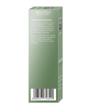 Merz Professional Hair Tonic - Reduce Hair Loss with Caffeine & Biotin | Thicker Stronger Hair (100ml) - International Shipping Available - Buy Online on SooperMarket.com