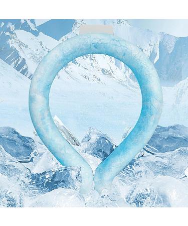 Cooling Device for Neck - Reusable Cooling Collar Wraps for Hot | Outdoor Essentials Wearable Cooling Wraps for Offices Concerts Home Gym Puchen Sea Salt Blue Below 18 Degrees - Buy Online on SooperMarket.com