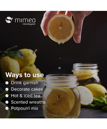 Mimea Lemon Slices Whole | 1kg | Quality Ingredients | Dried Fruit | Natural | No Additives | Cocktails | Garnishes | Baking | Food Grade - Buy Online on SooperMarket.com