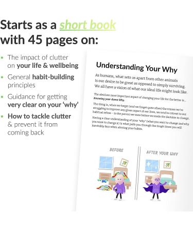 Habit Nest Home Organization Sidekick Journal: Declutter & Organize Your Home Room by Room - Buy Online on SooperMarket.com
