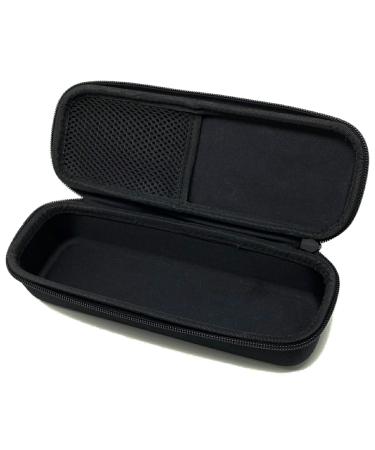 Arber Large Capacity Pencil Pen Case - Simple Zipper Organizer Box - Hard Sided Slim Art Pouch Bag for Colored Markers - Adults Teens Boys Girls Office Supply School College (Black)