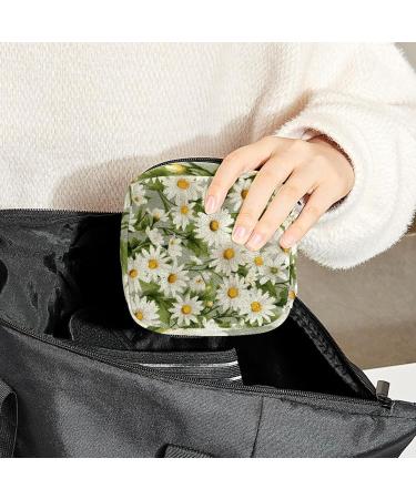 Chamomiles Sanitary Napkin Storage Bag | Menstrual Cup Pouch | Nursing Pad Holder | Period Bag for Women & Teen Girls - Multi-colored - Buy Online on SooperMarket.com