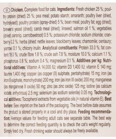 Buy Venandi Animal Premium Chicken Cat Food Grain-Free Dry Food (1.5kg) | Fresh Poultry for Healthy Cats - Buy Online on SooperMarket.com