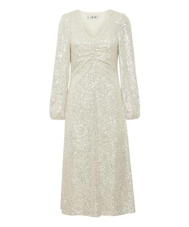 ICHI - IHFAUCI DR6 - Dress - 20120061 L Frosted Almond (131012)