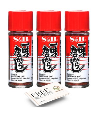 Nanami Togarashi Bundle (15g x 3) | S&B 7 Spice Chili Pepper