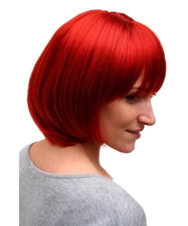 WIG ME UP 742-135 Bob Wig | Short Straight Red Femdom Style - 25 cm - Buy Online on SooperMarket.com