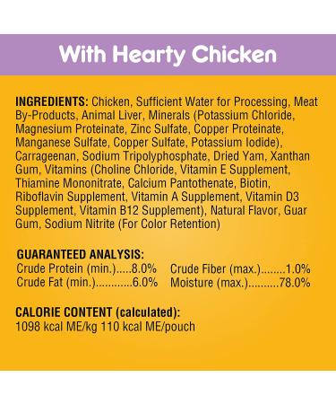 PEDIGREE Chopped Ground Dinner Adult Wet Dog Food Variety Pack, 3.5 oz Pouches, Chicken, Beef, Filet Mignon - 18 Pack - Buy Online on SooperMarket.com