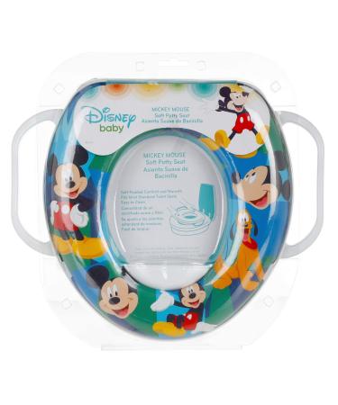 Mickey Mouse Soft Potty Seat With Handles One Size (Pack of 1) Red