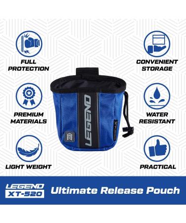 LEGEND XT520 Quick Release Pouch & Finger Tab Bag | Interior Divider | Blue - Buy Online on SooperMarket.com