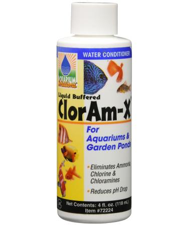 Hikari AHK72224 Chloram-X Ammonia and Chloramine Remover for Aquarium 4-Ounce