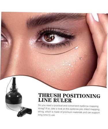 NOLITOY String Ink Line Box Ink Line Ruler The Black Black-ish Mee Eyebrow Drawing Makeup Tools Bottled - Buy Online on SooperMarket.com