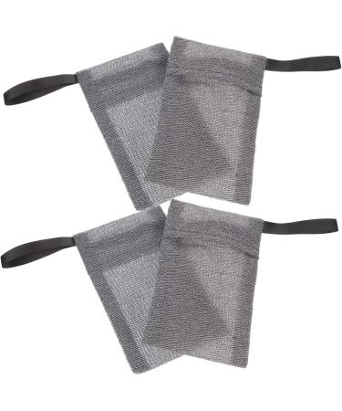Healeved 16 Pcs Soap Soap Bar Soap Saver Soap Drawstring Foam Soap Nylon Fiber Grey - Buy Online on SooperMarket.com
