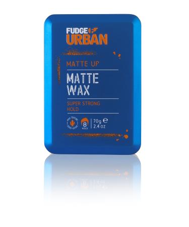 Fudge Urban Matte Wax Firm Hold All Day Styling Non-Sticky and Invisible Texture Hair Wax for Men 70 g