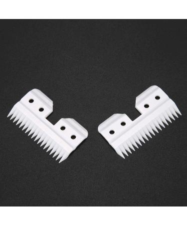 BEAUY 10Pcs/Lot Replaceable Ceramic 18 Teeth Pet Ceramic Clipper Cutting Blade for Oster A5 Series - Buy Online on SooperMarket.com