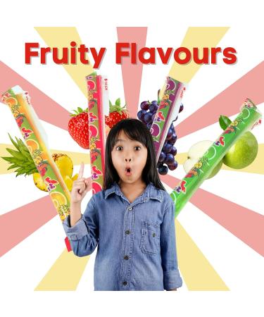 Vmart Jelly Straws Assorted Fruit Flavours TikTok Sweets Sticks Snacks 300g - Delicious Assortment of Jelly Snacks for TikTok Lovers - Buy Online on SooperMarket.com