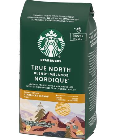 Starbucks True North Ground Coffee Light Roast Coffee 100% Ground Arabica Beans - 340g Bags (Pack of 6 2040g) - Buy Online on SooperMarket.com