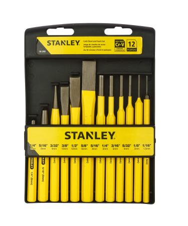 Stanley 16-299 12 Piece Punch & Chisel Kit