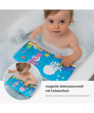 Reer MyHappyBath Book - Magical Color Changing & Squeaky Bath Toy for Kids | International Shipping - Buy Online on SooperMarket.com