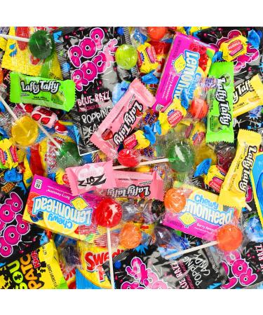 Assorted Candy Mix - 4 Pounds - Bulk Goodie Bag Stuffers - Individually Wrapped Variety Pack - Perfect for Parties and Pinatas - Buy Online on SooperMarket.com