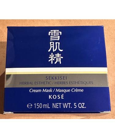 SEKKISEI Herbal Esthetic Rejuvenating Cream Mask - Radiant Moisturizing Gel Mask 5oz | International Shipping Available - Buy Online on SooperMarket.com