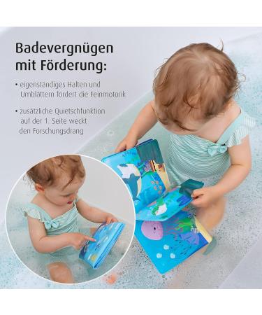 Reer MyHappyBath Book - Magical Color Changing & Squeaky Bath Toy for Kids | International Shipping - Buy Online on SooperMarket.com