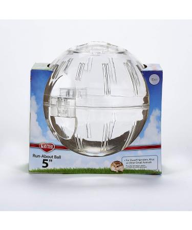 Kaytee Run-About Mini Exercise Ball Clear 5-Inch