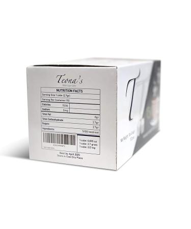 Teonas Individually Wrapped White Sugar Cubes (152 Cubes) - 1lb Box - Ideal for Tea, Coffee & Entertaining Guests - Buy Online on SooperMarket.com