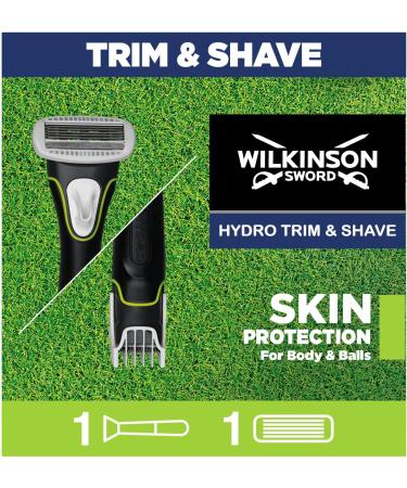 Wilkinson Hydro Trim & Shave Razor for Men - Ultimate Skin Protection & Trimmer | 3 Series - Buy Online on SooperMarket.com