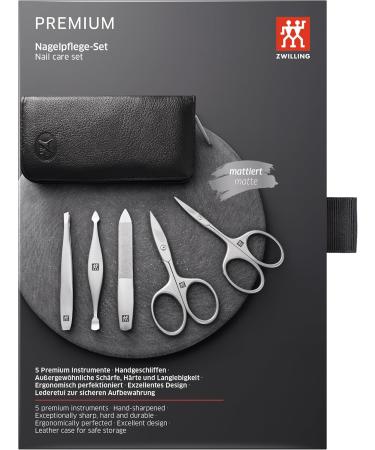 ZWILLING TWINOX Nagelpflege-Etui Yakleder 5-tlg. Includes nail scissors 5-Teilig - Buy Online on SooperMarket.com