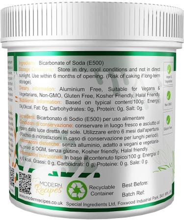 Bicarbonate of Soda 10kg | Aluminium Free | Non-GMO | Gluten Free | Extra Fine Powder | Recyclable Container - Buy Online on SooperMarket.com