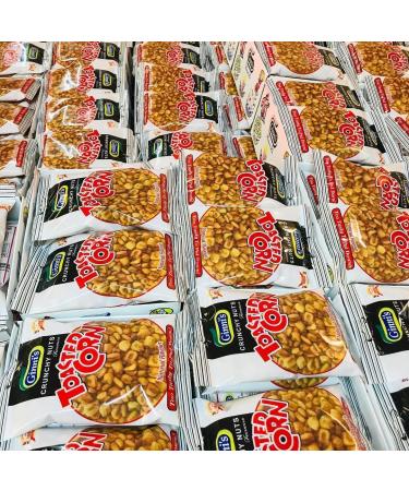 Ginni's Natural Toasted Corn - 10 x 120g - Healthy Vegan Plant Based Crunchy Crisp Alternative Snacks - Ideal for Salads Grazing Gym Party Bar Lunch Box - Buy Online on SooperMarket.com