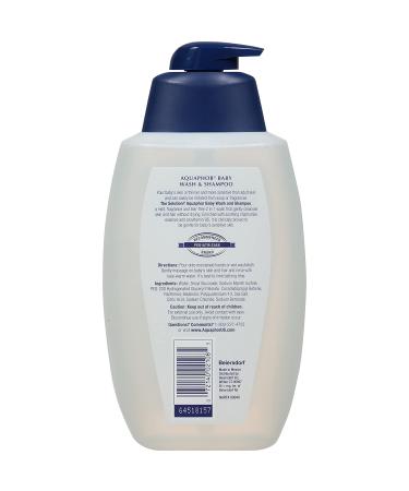 Aquaphor Baby Wash & Shampoo Fragrance Free - 25.4 fl oz (750 ml) | Gentle Skin Care - Buy Online on SooperMarket.com